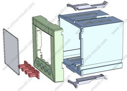 宁波三和壳体公司 专注仪表外壳制造，柜装仪表壳72x72系列详解